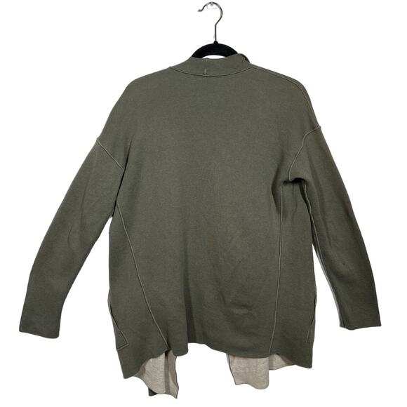 J. Jill Reversible Open Cardigan Sweater Drape Style Size XS Oversized Casual - Picture 5 of 11